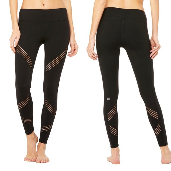 ALO Yoga Pants - Alo Multi Legging in Black